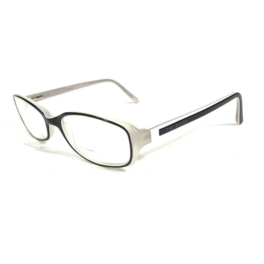 Ted Baker Eyeglasses Frames B827 EBO Revolver Black Gray Matte Clear 51-16-130